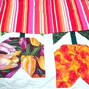 Reversible Quilt 🌷 Tulip Theme